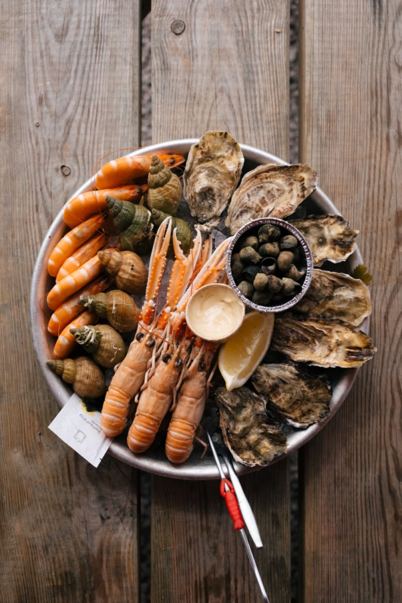 fruits de mer riches en fer