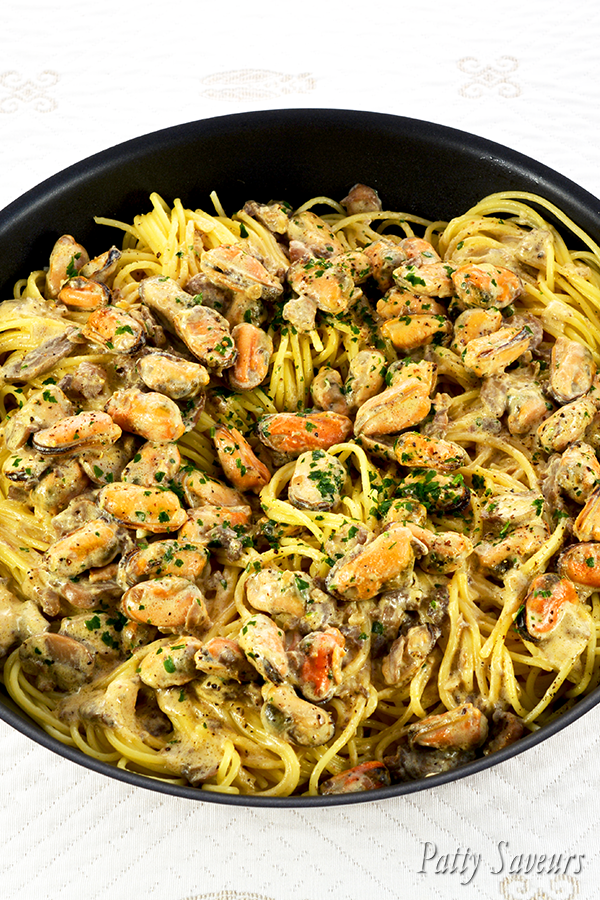 sauce cr&egrave;me coquillages