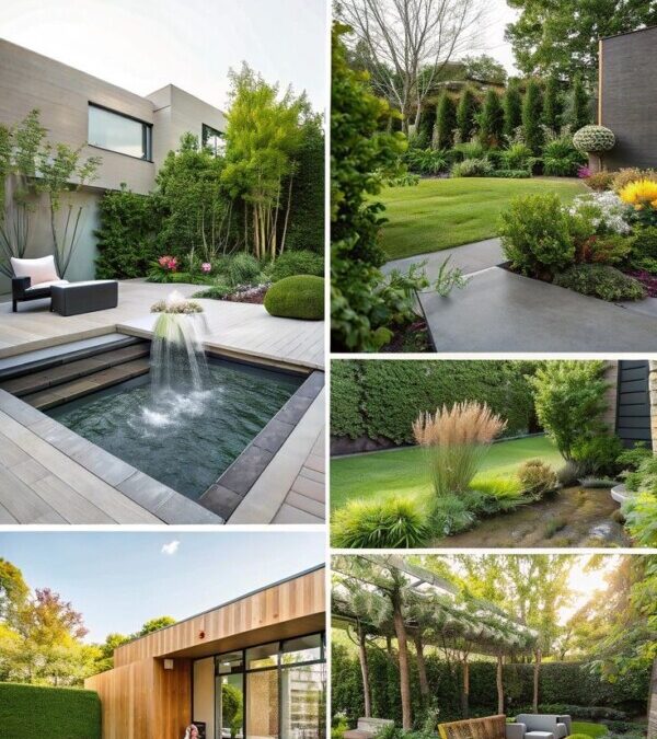 Idées et conseils pour un aménagement jardin moderne et esthétique