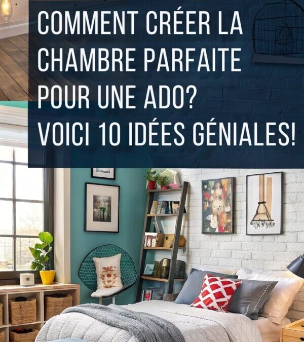 Idées de décoration chambre ado garçon de 14 ans