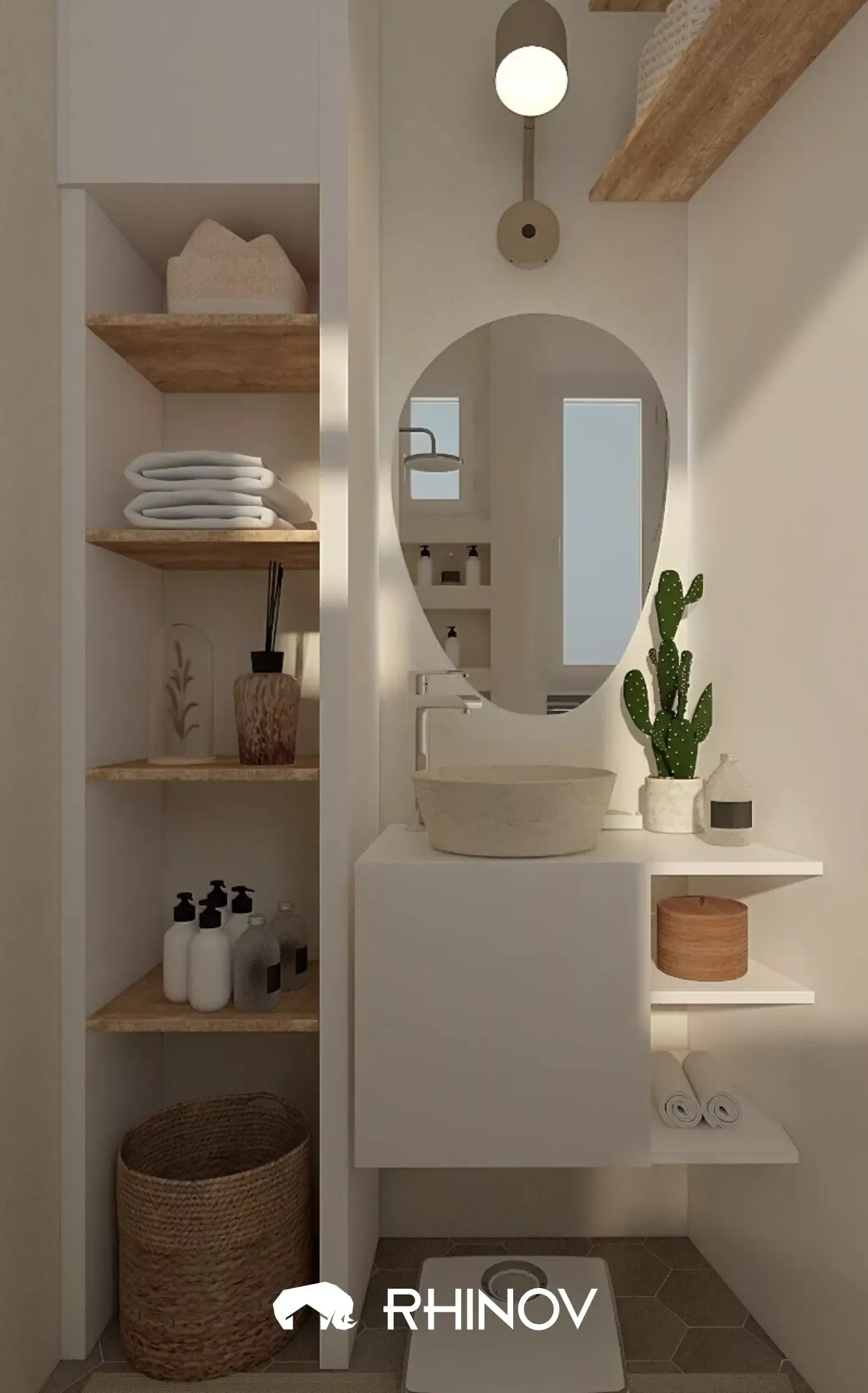 Am&eacute;nagement petite salle de bain