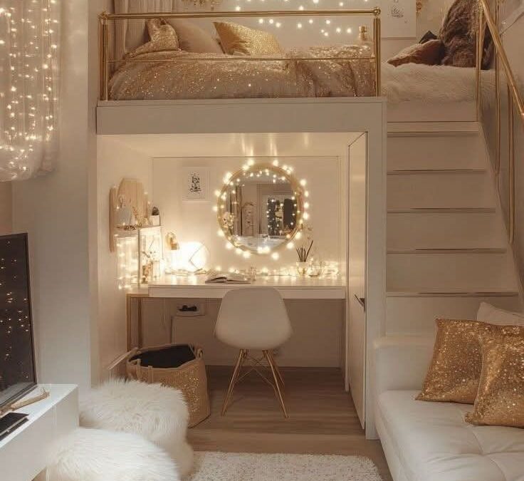 Chambre ado cocooning : idées modernes et tendances pour filles