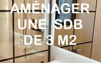 Aménagement salle de bain 3m2: astuces pour optimiser l’espace