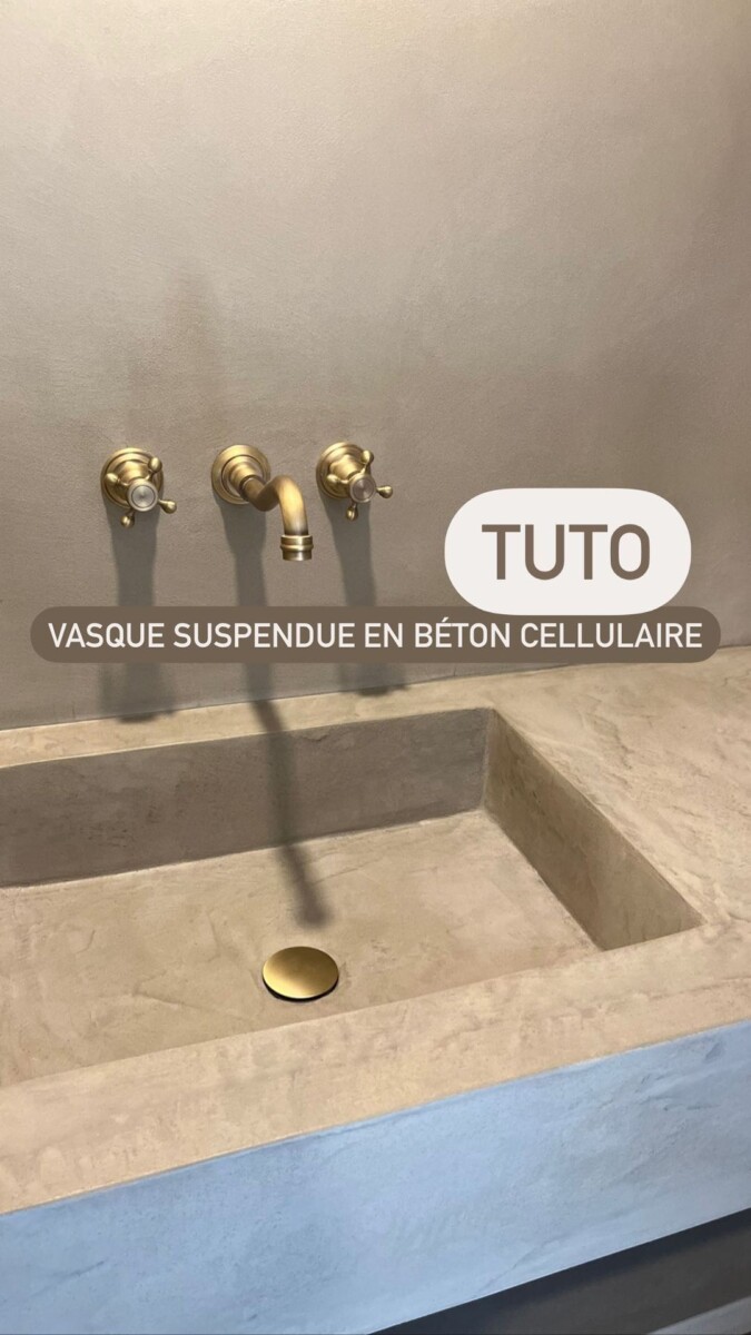 Meuble de salle de bain DIY