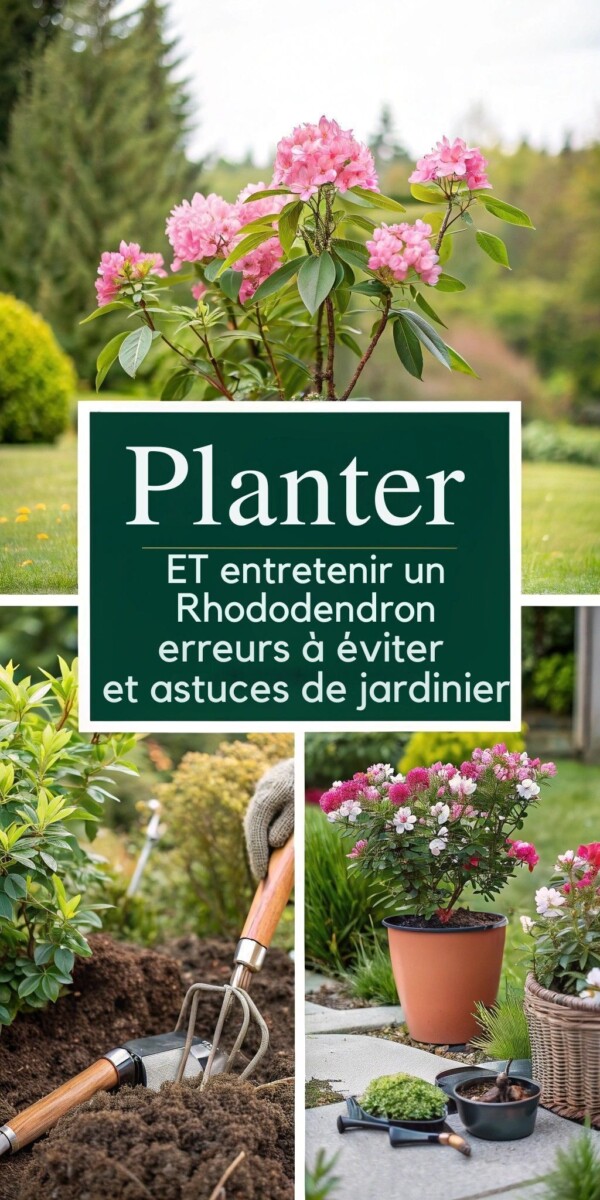 Maladie rhododendron jardin