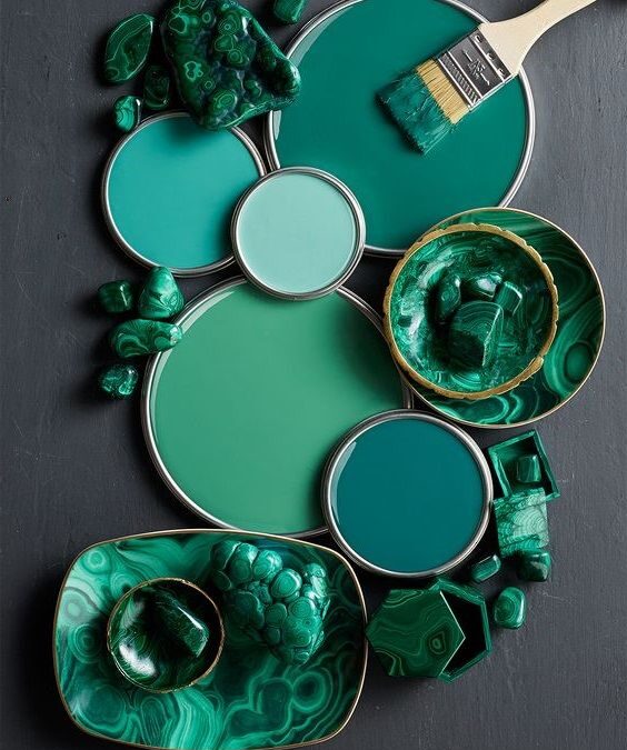 Palette de couleurs: intégrer le vert canard dans ta déco intérieure