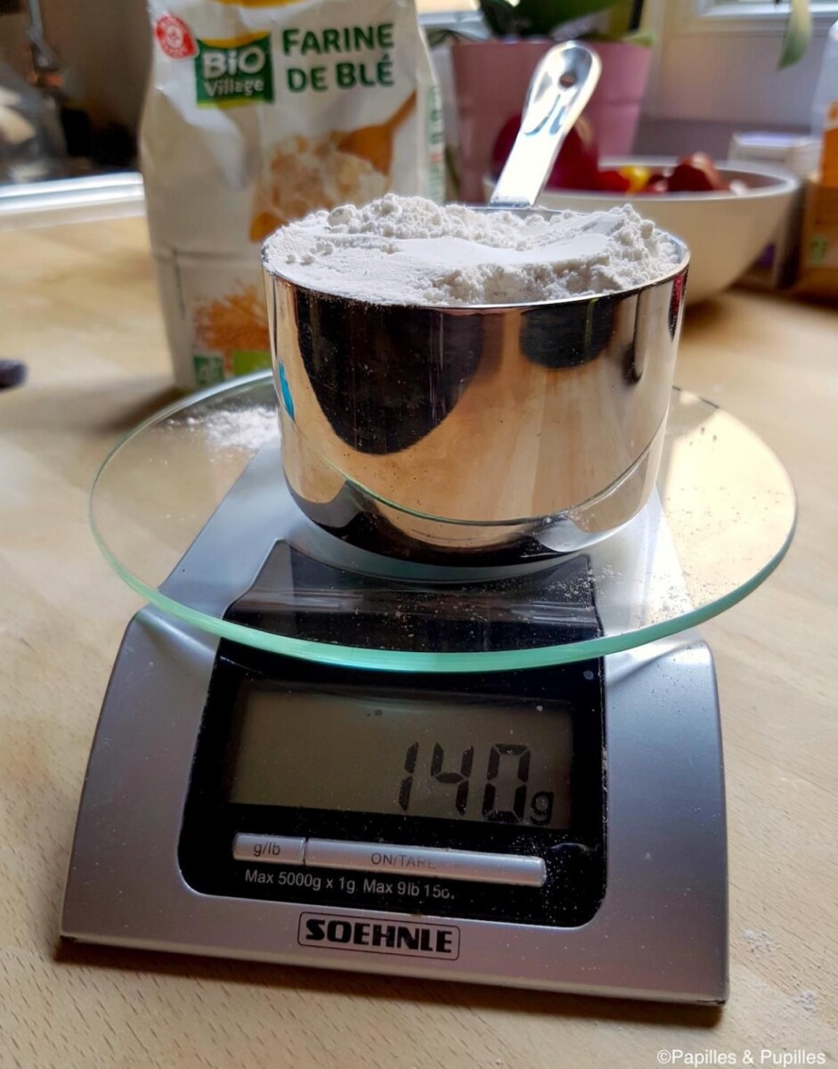 &Eacute;quivalence poids volume cuisine