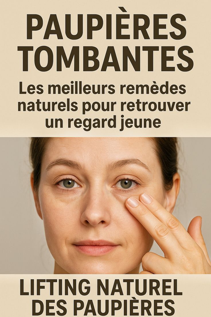 rem&egrave;de paupi&egrave;res gonfl&eacute;es