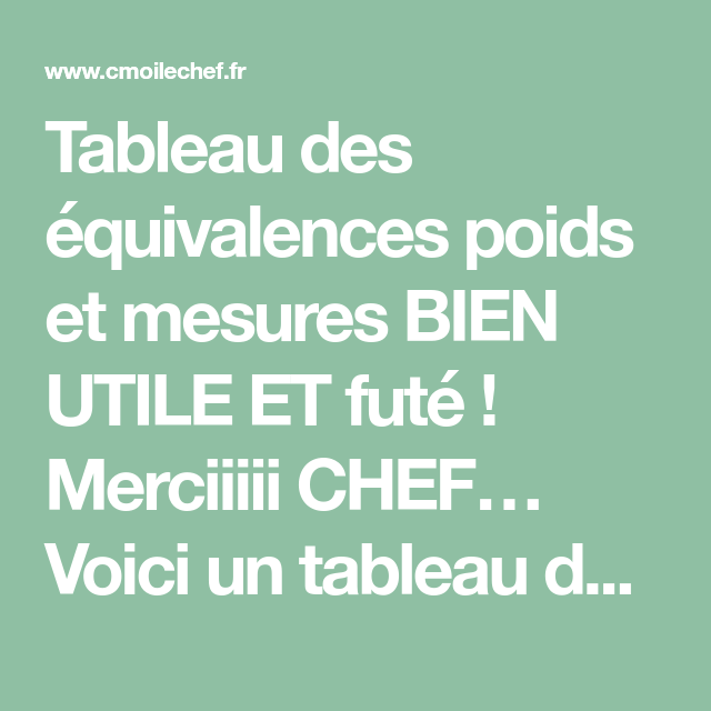 Conversion cl en g liquide